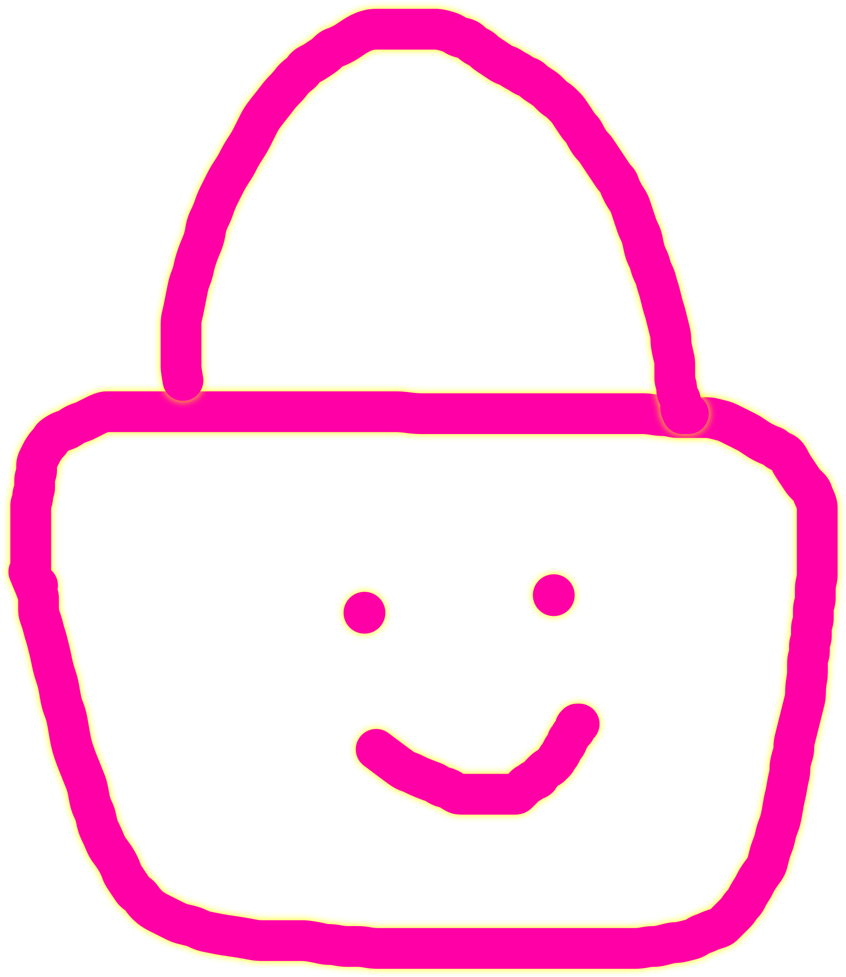 Neon Lines Png (2976x2959), Png Download