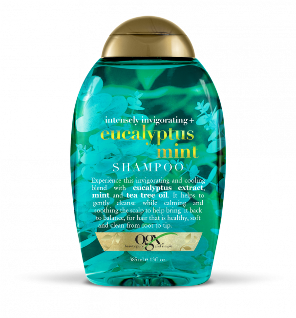 Ogx Eucalyptus Mint Shampoo 385ml Image (650x650), Png Download