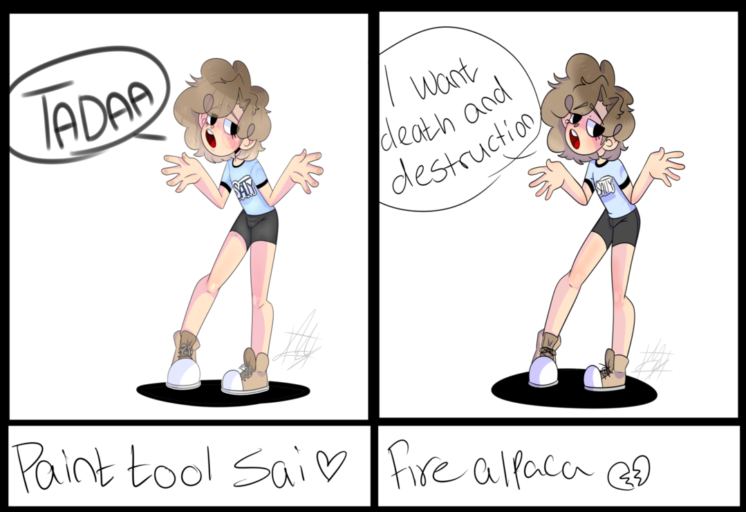 Collection Of Free Gimp Drawing Paint Tool Sai (1079x741), Png Download