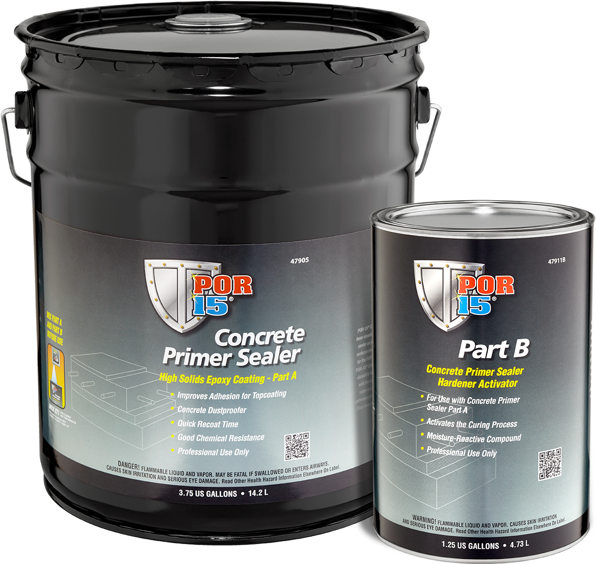 Por 15 Concrete Primer Sealer 5 Gallon Family 2017 (1280x1280), Png Download