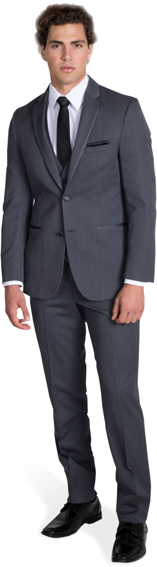 Grey Michael Kors Tuxedo (990x1980), Png Download