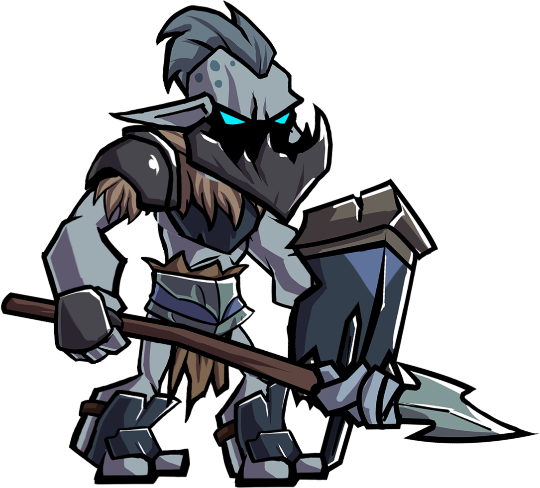 Tundra Goblin Crusader (1167x1078), Png Download