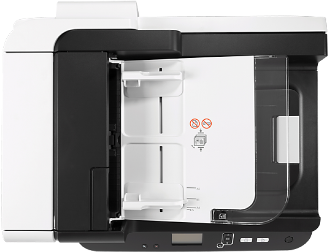 Document Scanners Hp Scanjet Enterprise Flow 7500 Flatbed (700x755), Png Download