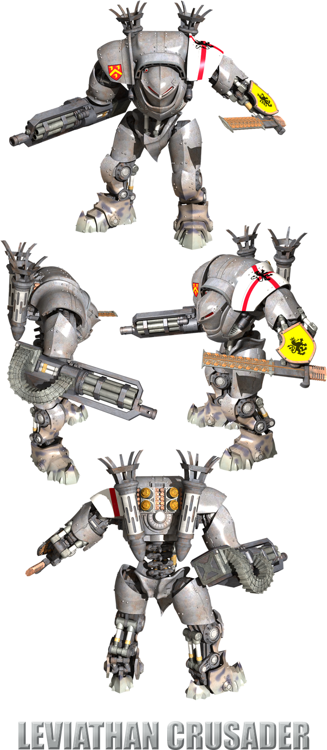 Dreamforge Head To Kickstarter For Plastic Crusaders (700x1576), Png Download