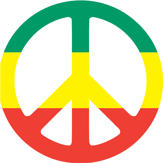 Scalable Vector Graphics Ras Peace Symbol 2 Scallywag (777x1006), Png Download