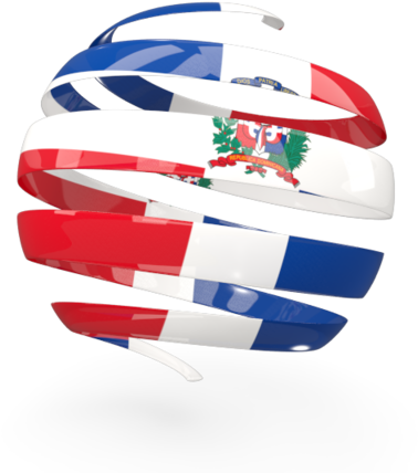 Illustration Of Flag Of Dominican Republic (640x480), Png Download
