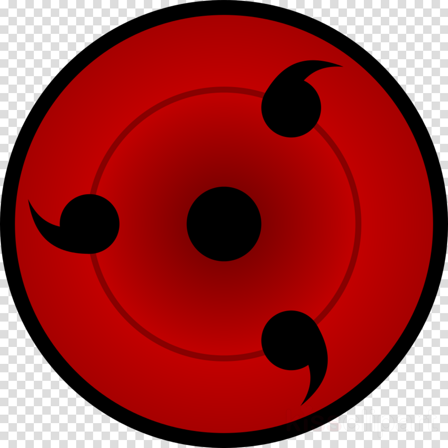 Sharingan Triple Clipart Sasuke Uchiha Kakashi Hatake (900x900), Png Download