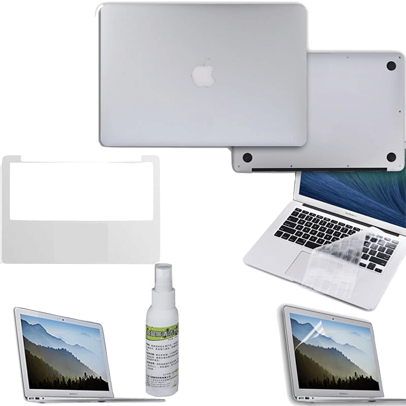 Double Crystal Macbook Apple Laptop Pro13 Inch Full (800x800), Png Download