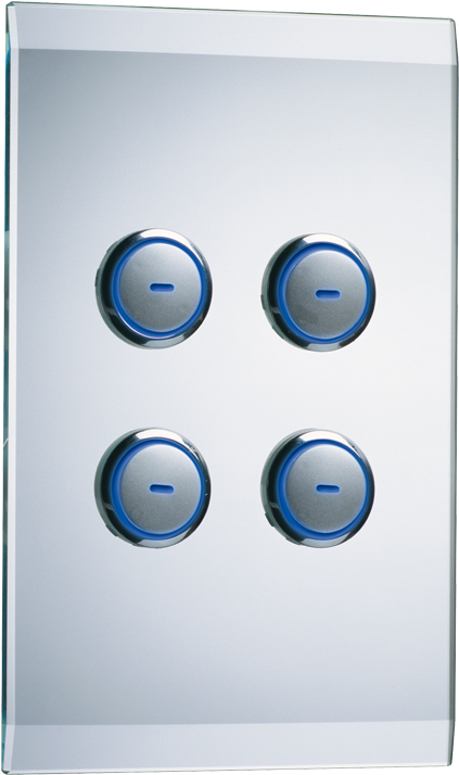 C-bus Saturn Wall Switches (750x800), Png Download