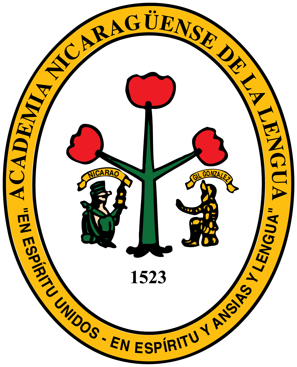 Academia Nicaragüense De La Lengua (1239x1531), Png Download