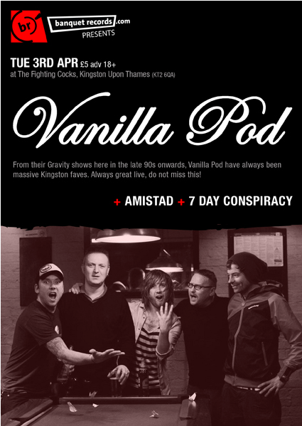 Vanilla Pod / The Amistad / 7 Day Conspiracy (598x598), Png Download