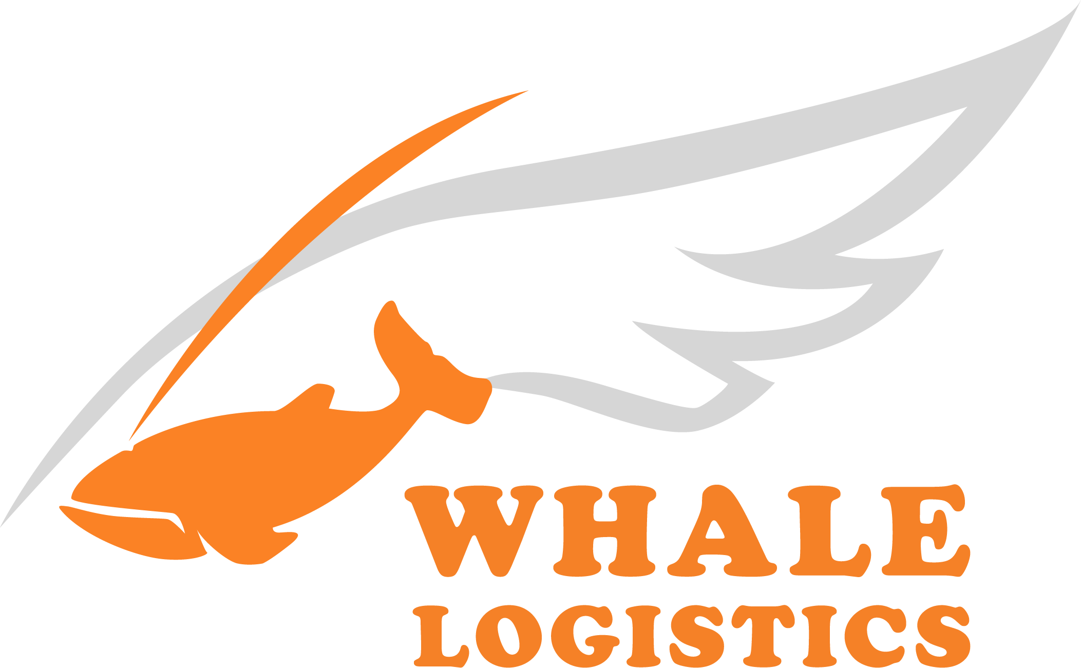 Whale Logistics Logo 1 (2105x1301), Png Download
