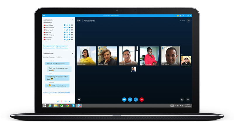 Skype Business Png (800x450), Png Download