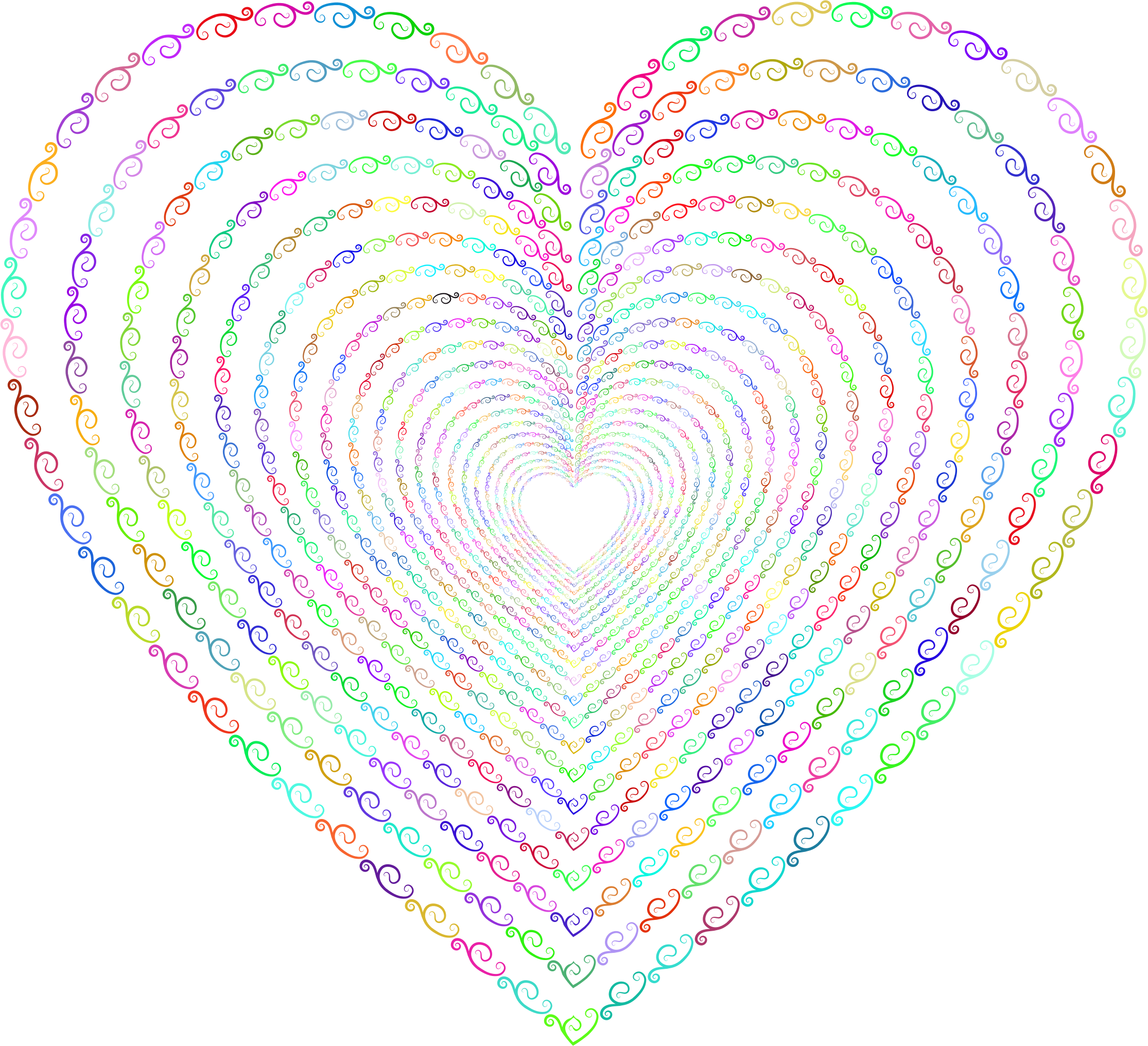 This Free Icons Png Design Of Prismatic Vintage Flourish (2230x2032), Png Download