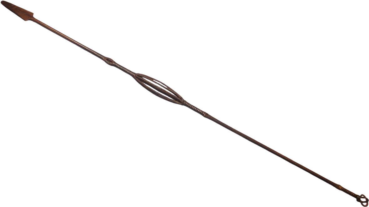 Nigeria, Igbo And Nsubi Peoples, Ceremonial Spear (1181x1181), Png Download