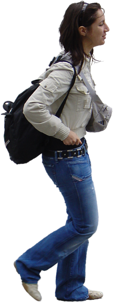 People Texture Download (410x1024), Png Download