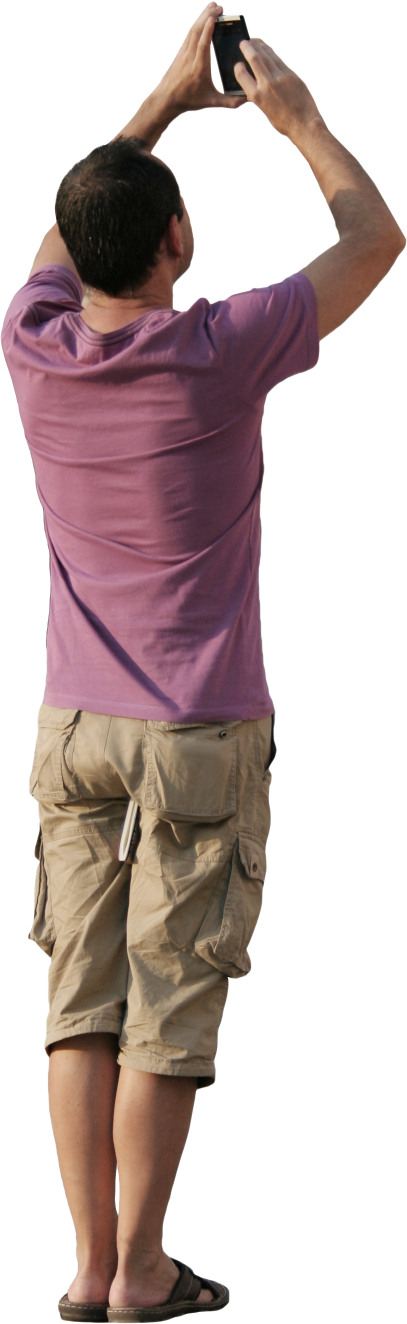 Back View, Casual (1300x2952), Png Download