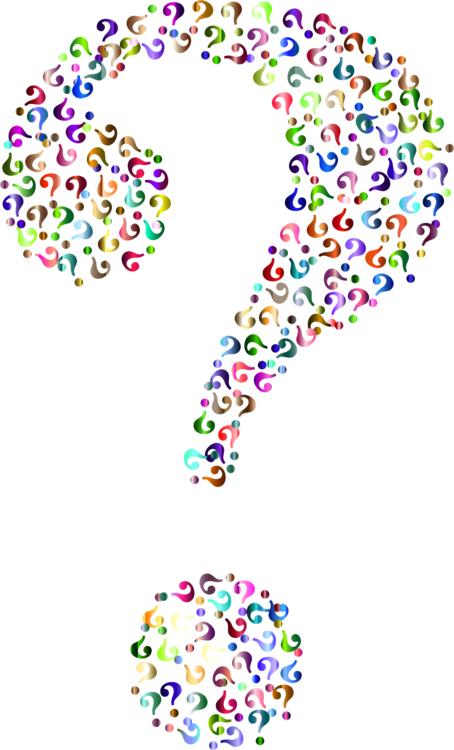 Computer Icons Geometry Fractal Question Mark (454x750), Png Download
