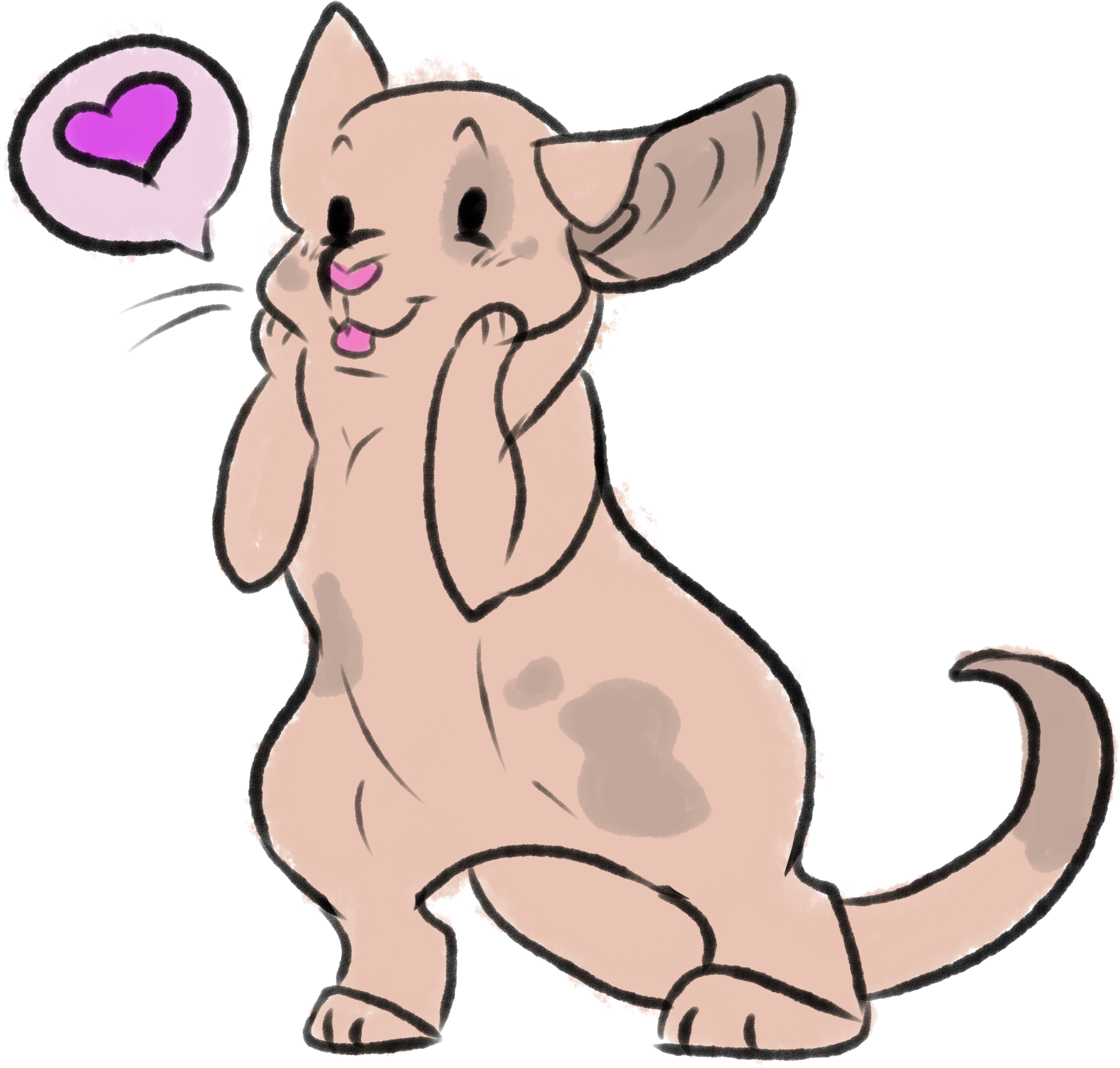 Super Cute Chibi From Dubzpixelpaws (3347x3290), Png Download