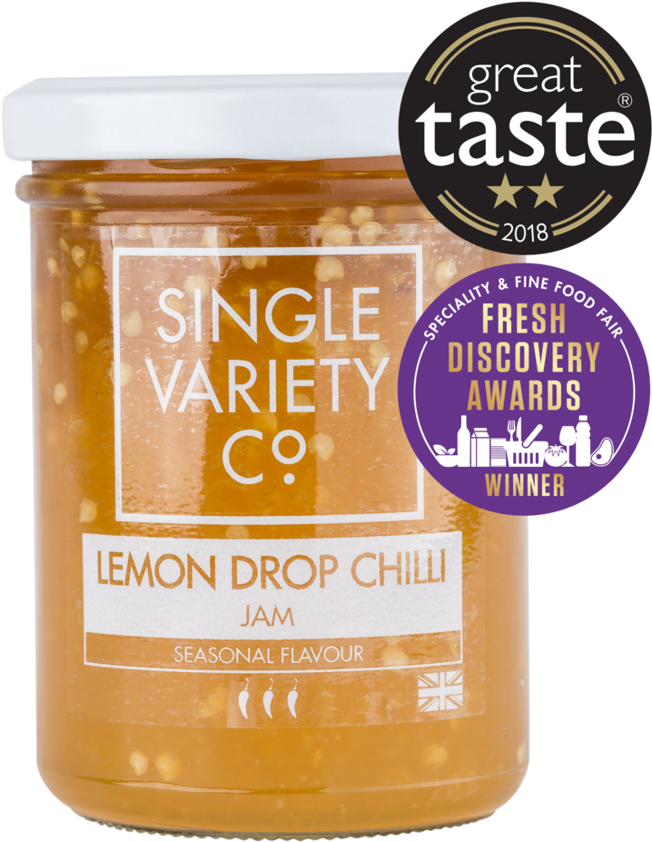 Lemon Drop Chilli Jam- Super Hot (1000x1000), Png Download