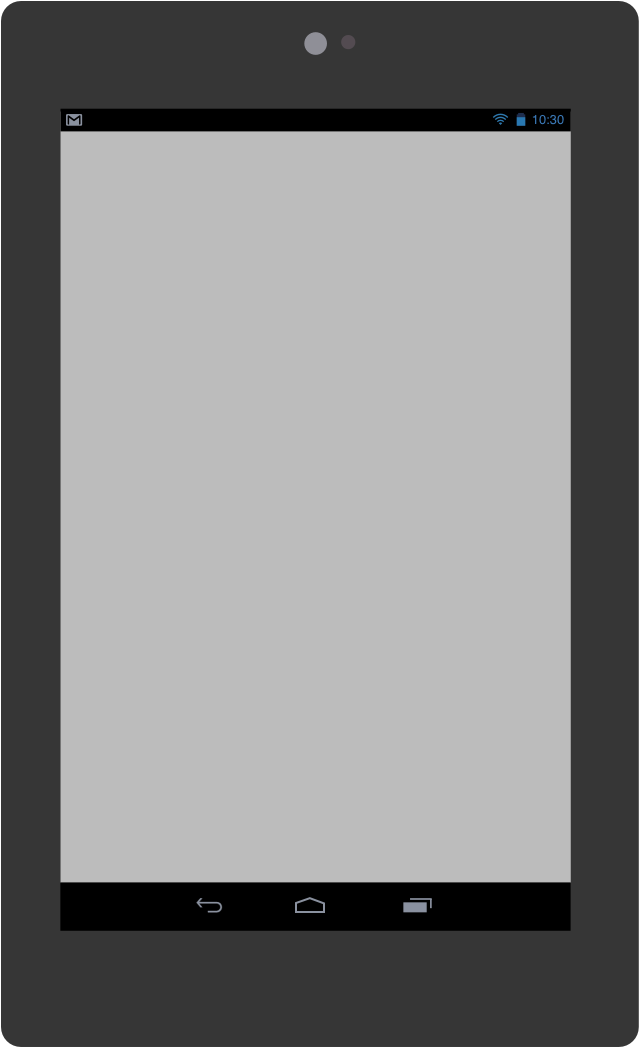 Nexus 7 Tablet (960x1172), Png Download