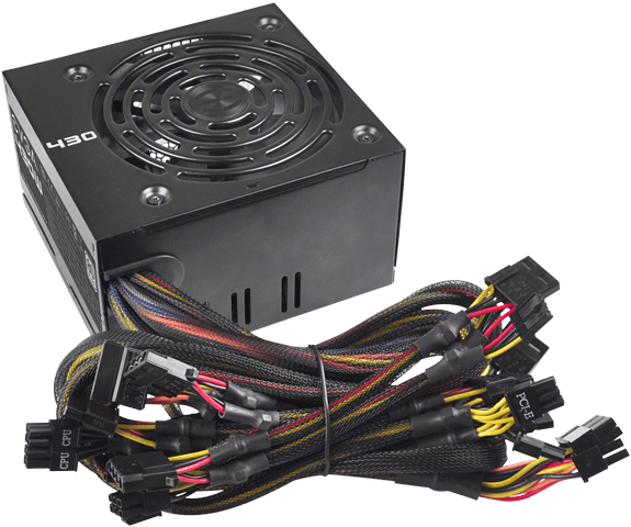 Evga 100 W1 0430 Rx 430 W1, 80 White 430w, (600x600), Png Download