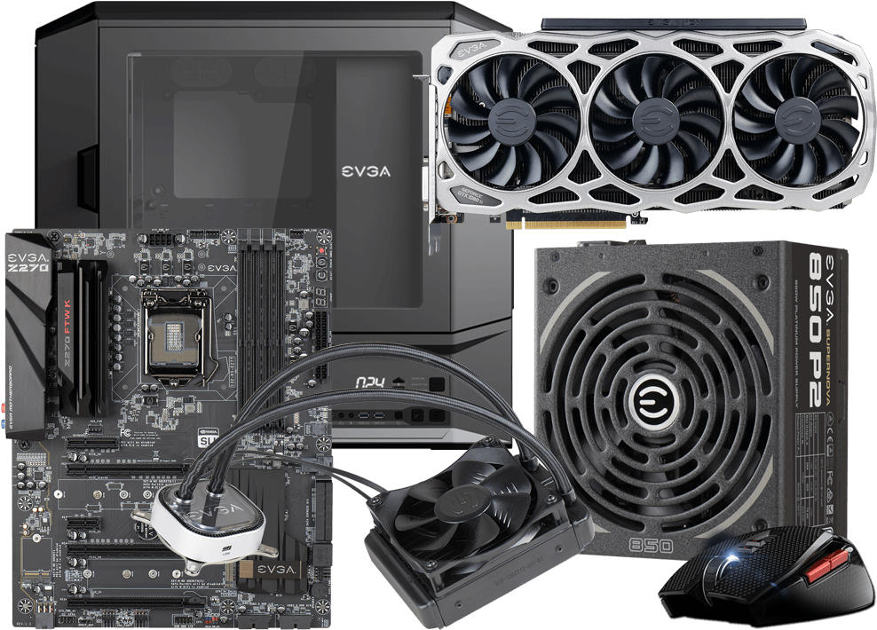 2017 Evga Corporation (1000x738), Png Download