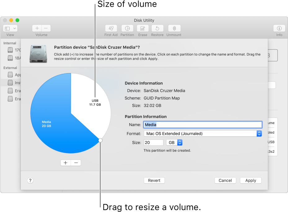 A Physical Disk With Two Partitions (931x697), Png Download