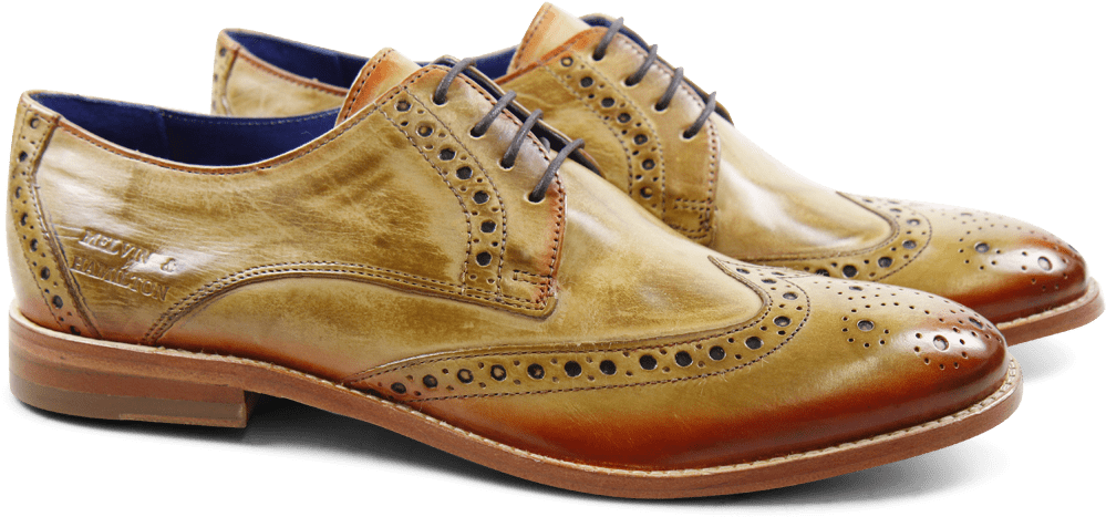 Derby Shoes Amelie 3 Crust Cedro Orange Finish Ls (1024x1024), Png Download