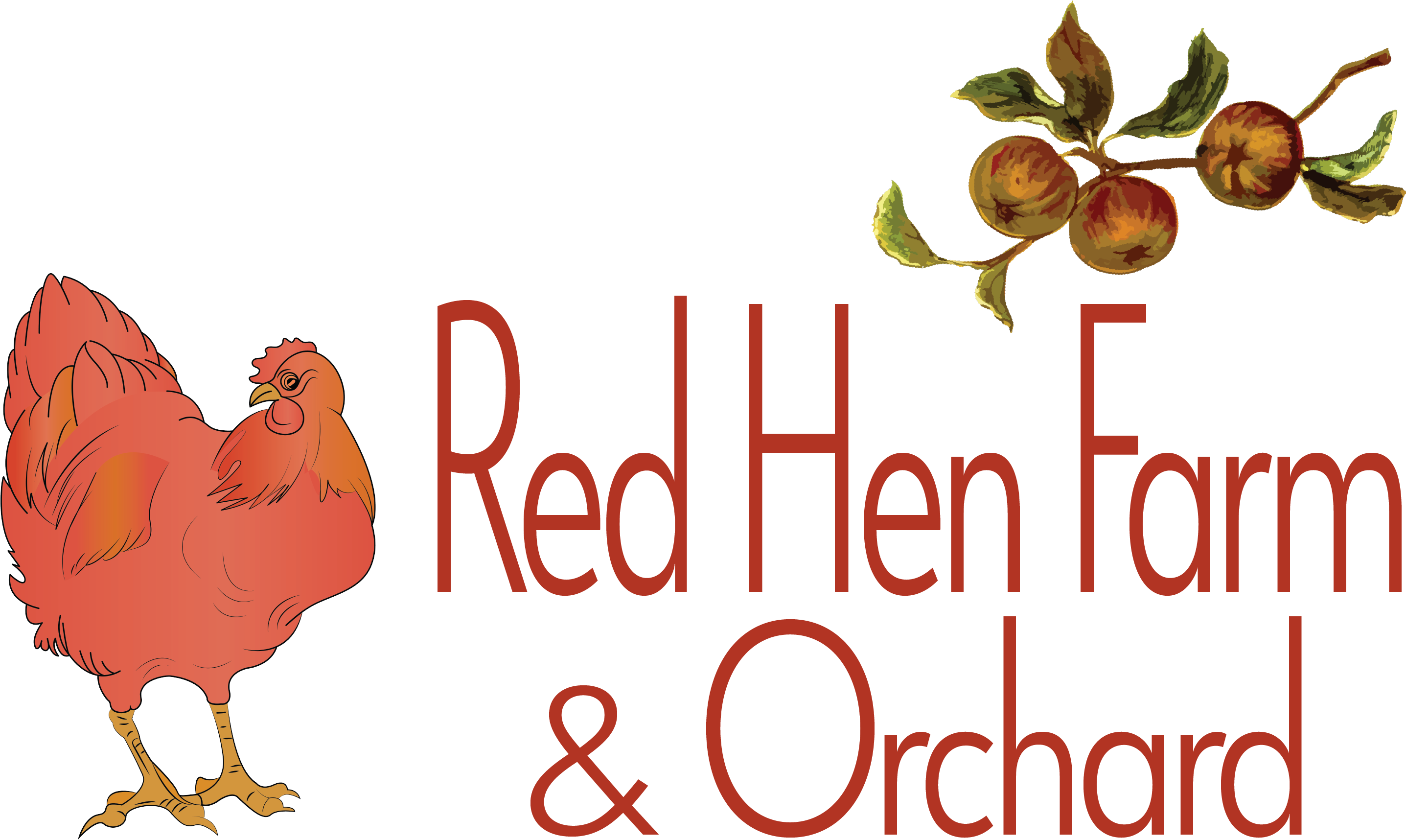 Red Hen Logo Test July 17 1 (2918x1885), Png Download