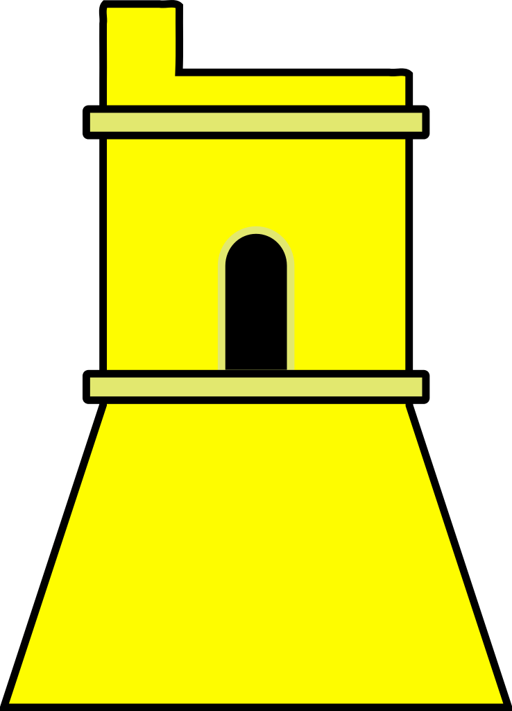 De Redin Tower Icon (738x1024), Png Download
