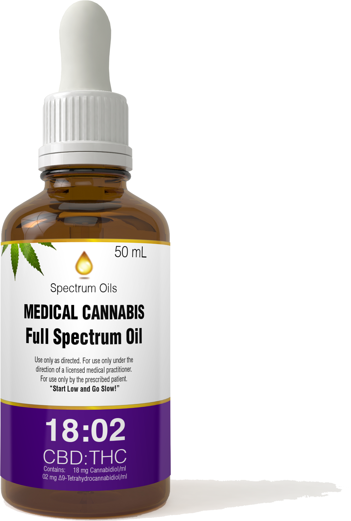 Spectrum Oils Cannabis Tincture Indigo (3000x3000), Png Download