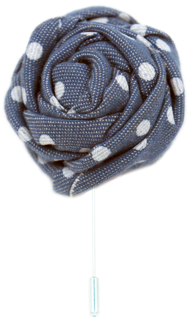 Indigo Lapel Flower (1024x683), Png Download