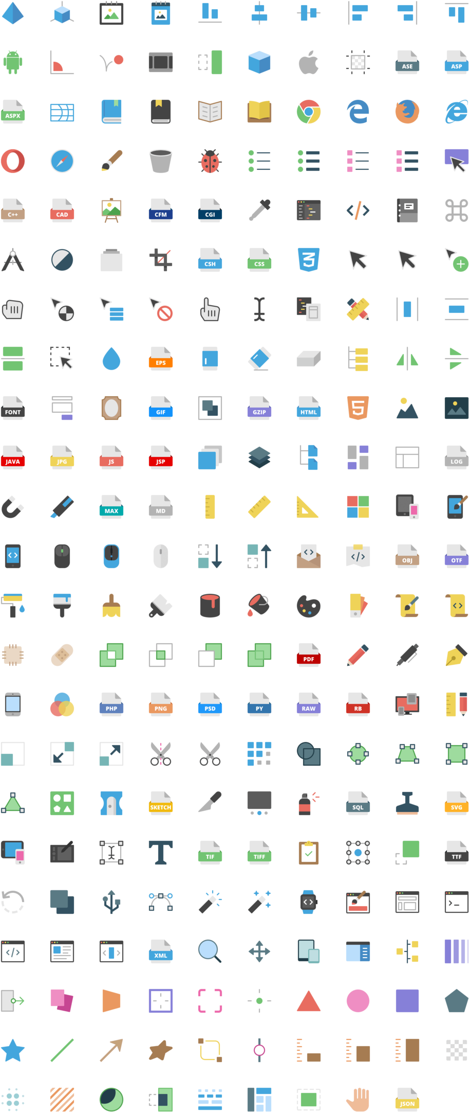 Design And Development Icons (960x2208), Png Download