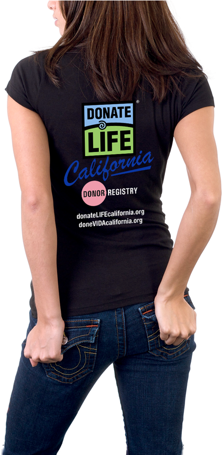 Ctdn Sf Giants T-shirt For Donate Life Day (500x924), Png Download