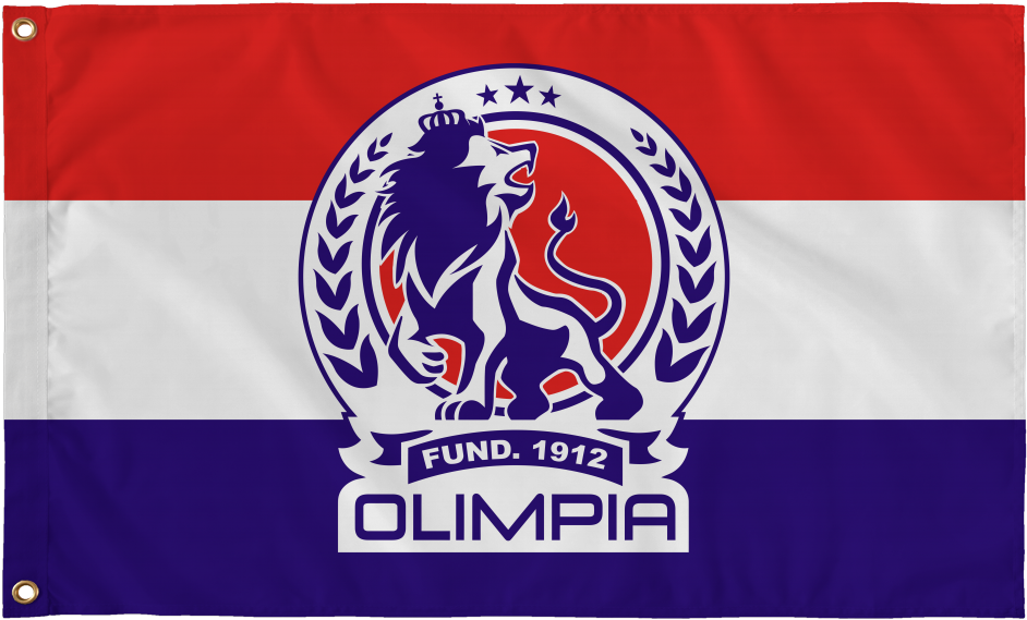 Bandera Olimpia Caja Catracha Png Bandera De Olimpia (1024x1024), Png Download