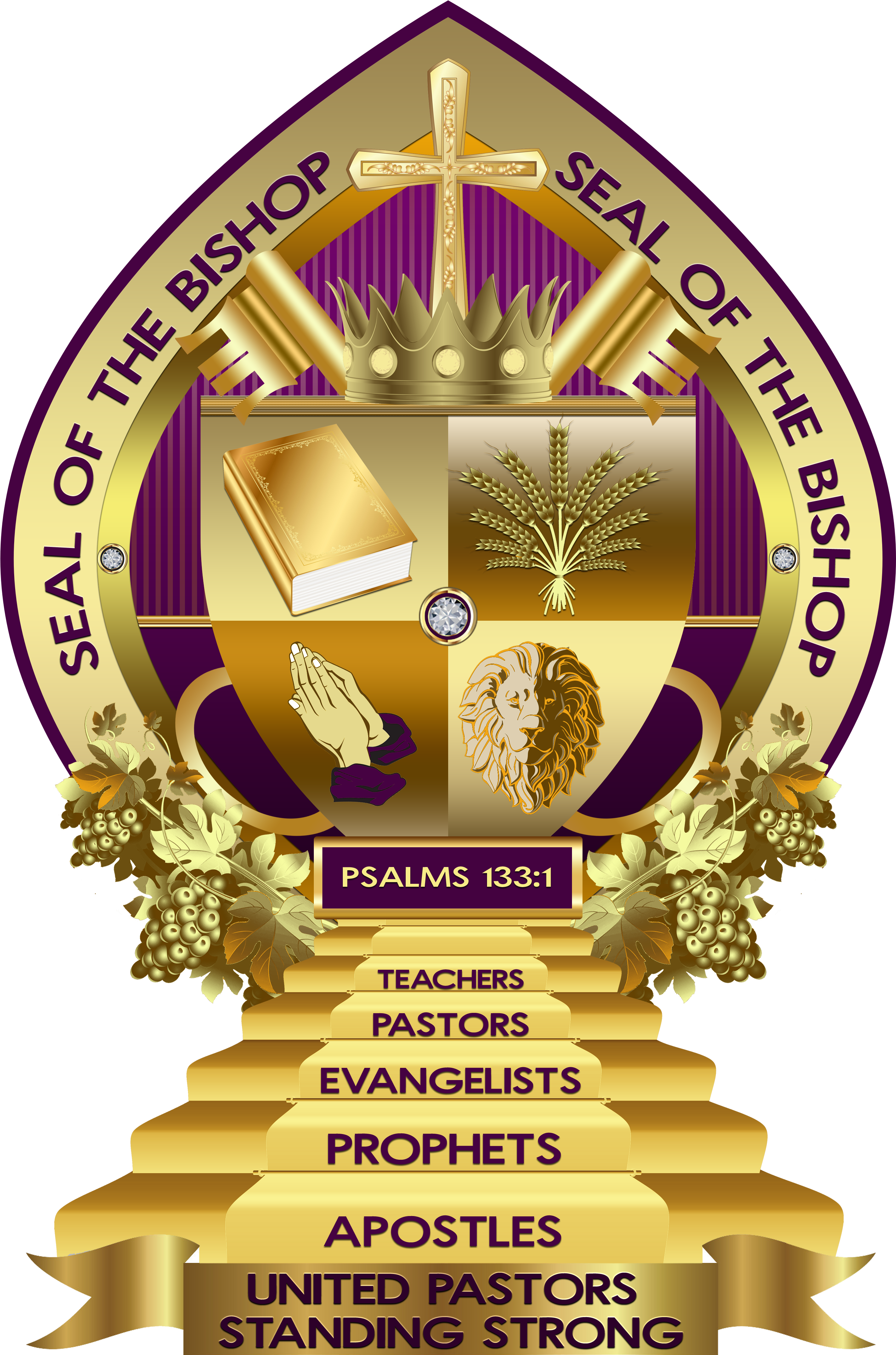 President & Presiding Prelate (2856x4228), Png Download