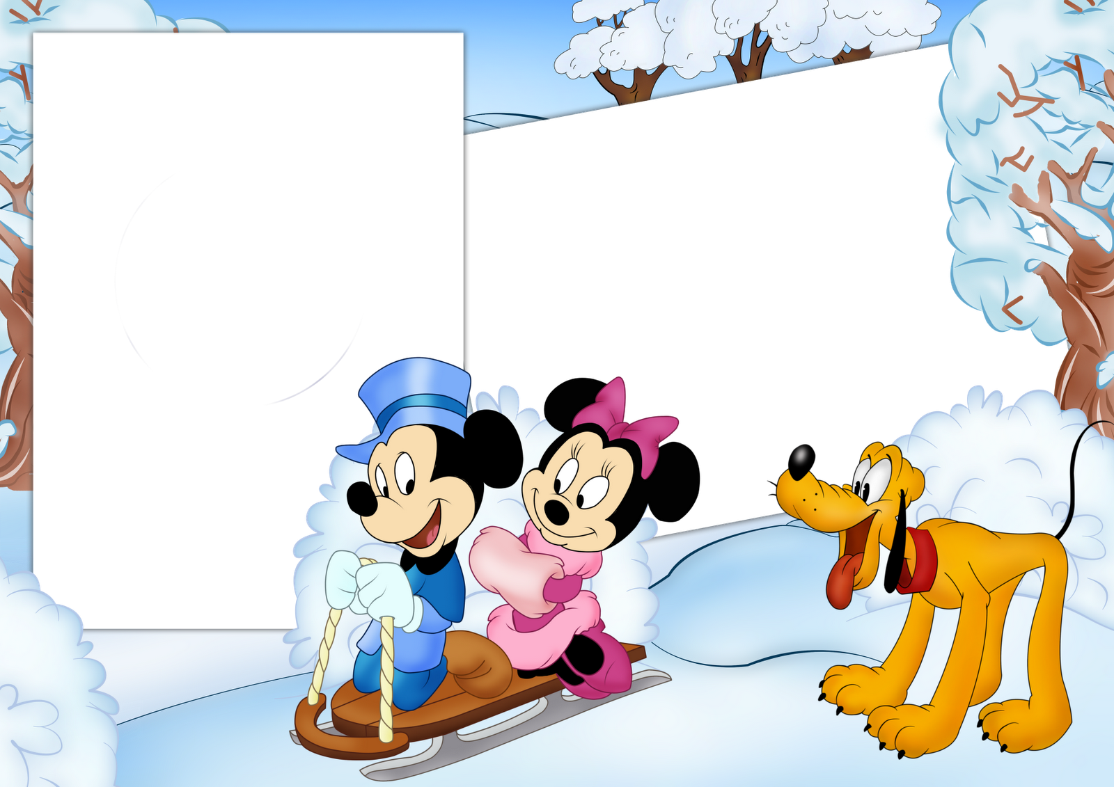 Free Mickey And Minnie Baby Png (1600x1131), Png Download