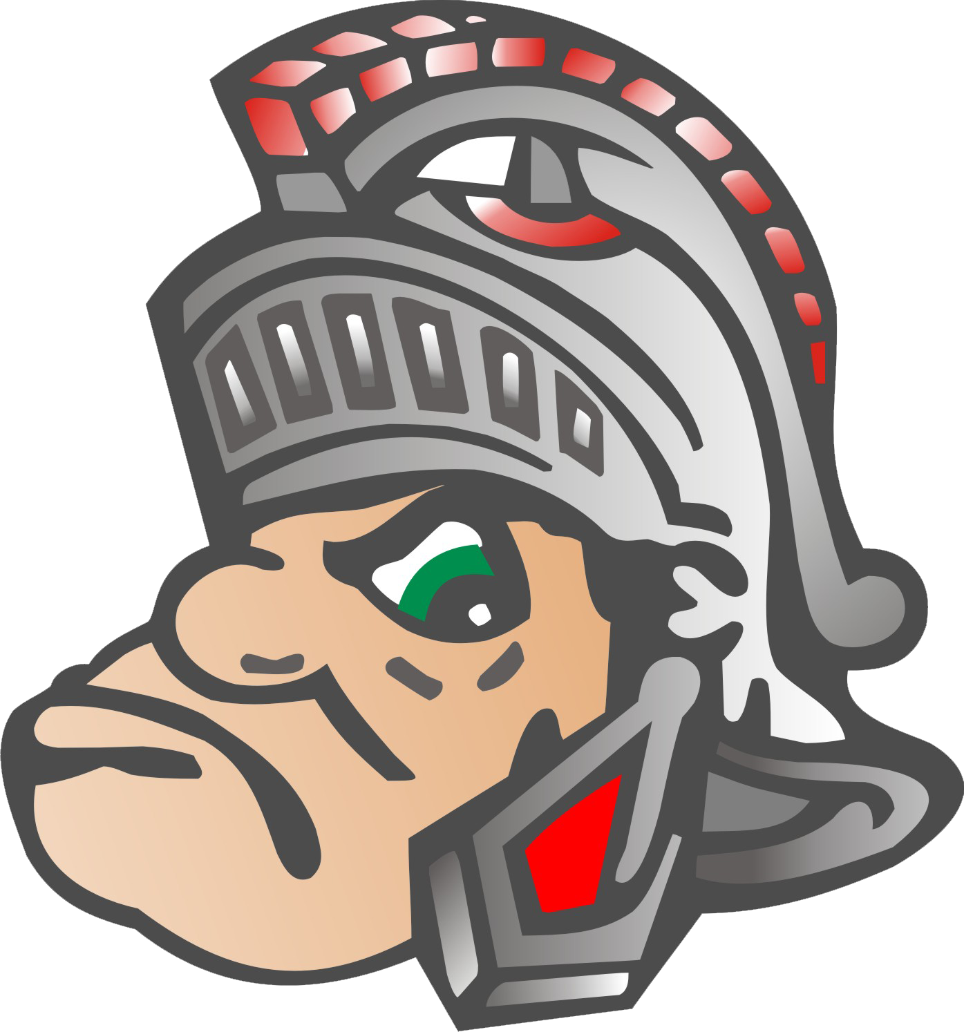 Lima Senior Spartans (1395x1494), Png Download