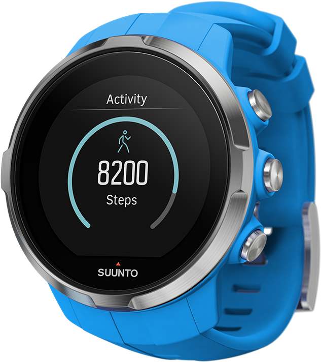 Monitor Ritmo Cardíaco Suunto Spartan Sport, Blue (800x800), Png Download