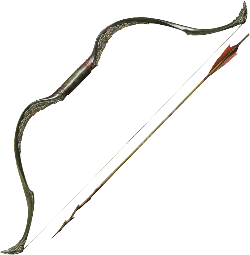 Bow And Arrow Of Tauriel (850x850), Png Download