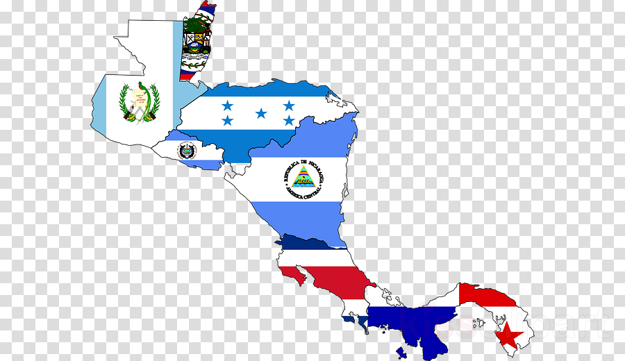 Flag Of Guatemala Clipart Flag Of Guatemala El Salvador (900x520), Png Download