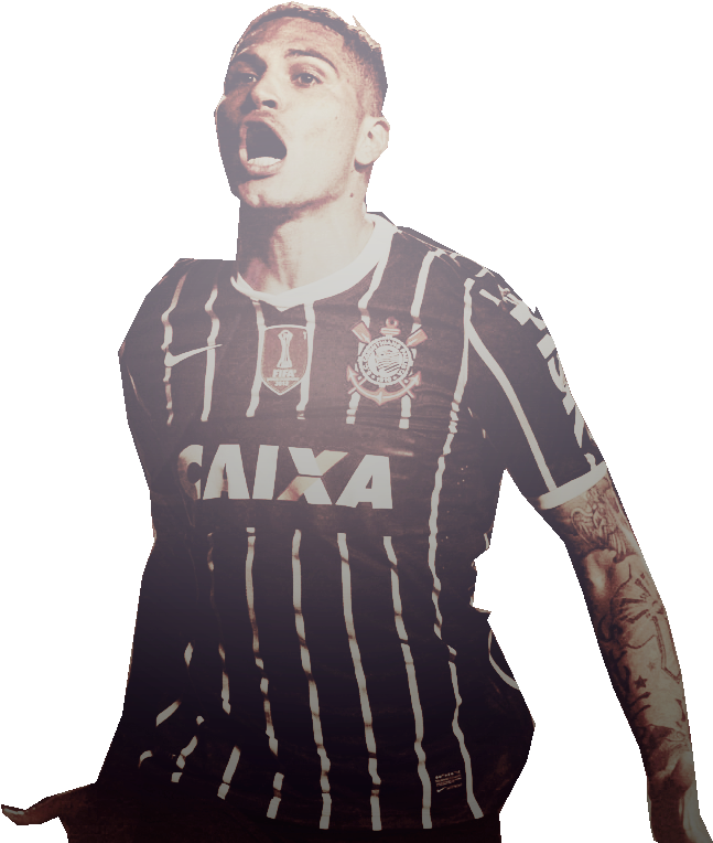 Render Paolo Guerrero (910x840), Png Download