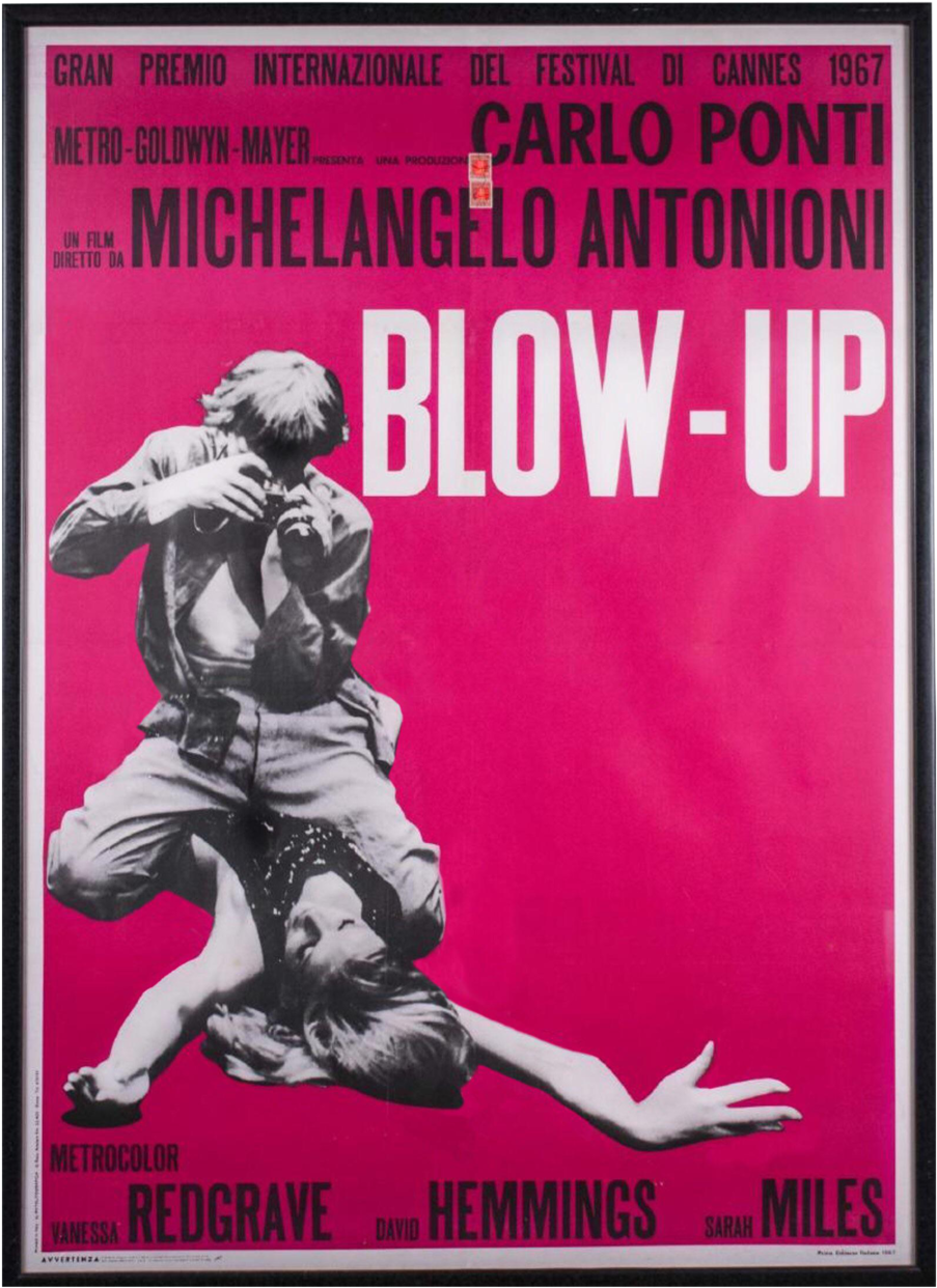 Blow Up Film Promotional Print, Signed (1000x1377), Png Download