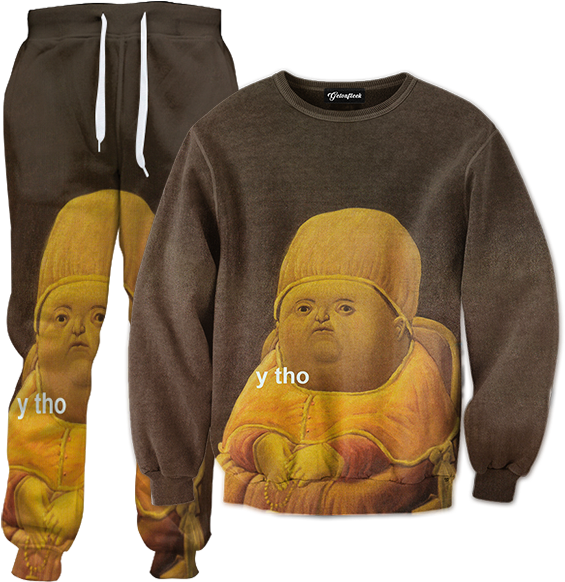 Y Tho Crewneck (600x600), Png Download