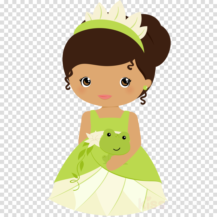 Princesas Disney Cute Png Clipart Tiana Cinderella (900x900), Png Download