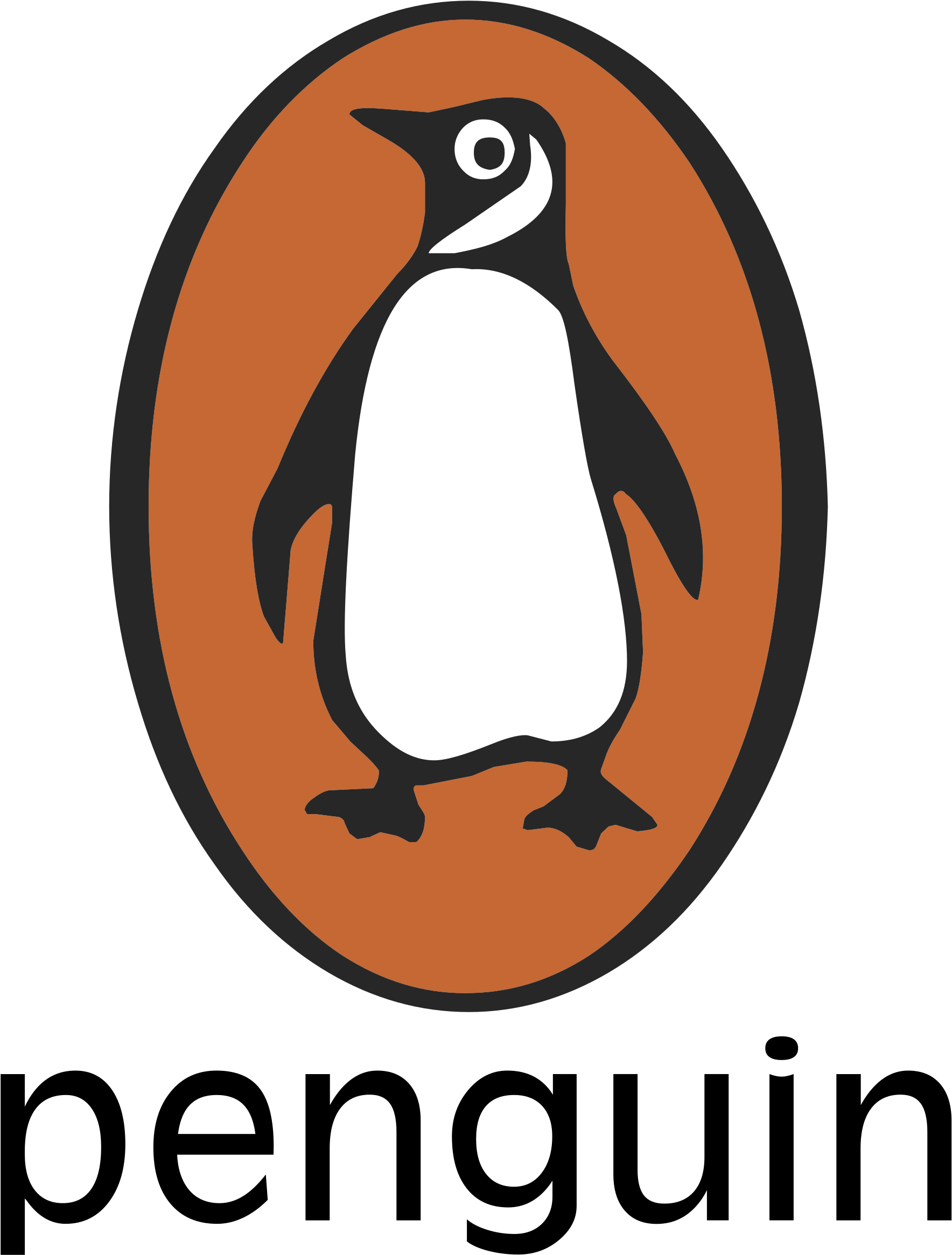 Penguin Logo Png Transparent (2400x2400), Png Download