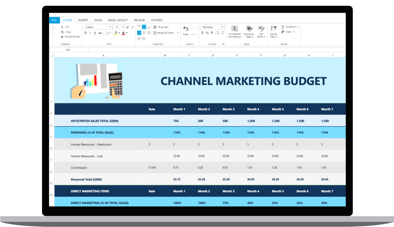 Net Mvc Spreadsheet Control Showcase (1320x760), Png Download