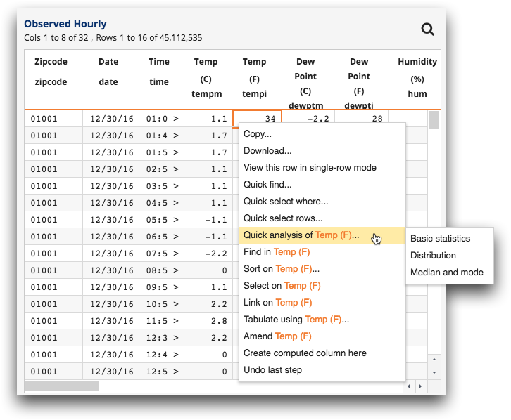 The Trillion-row Spreadsheet Displays A List Of Column (726x598), Png Download