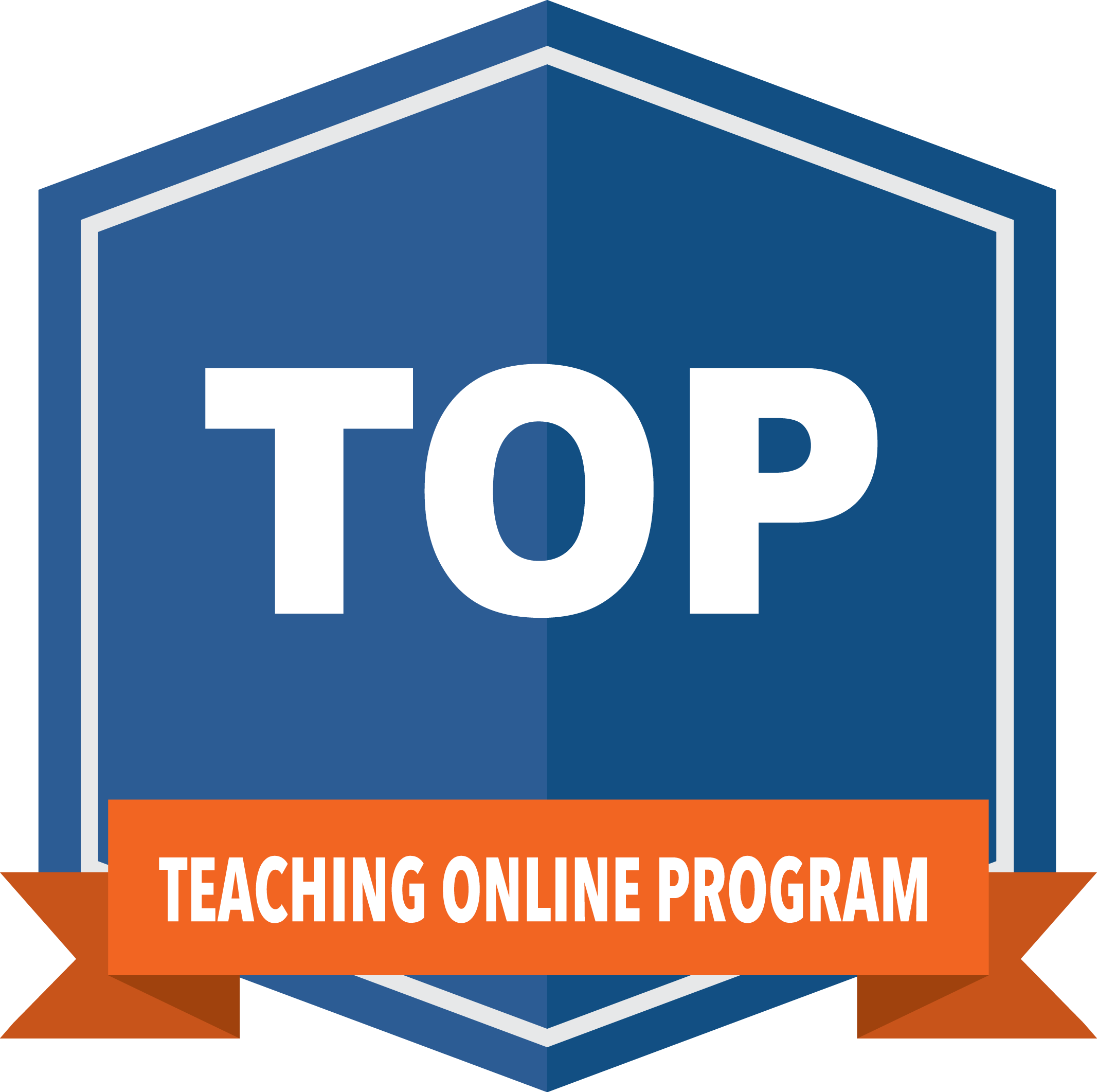 Teaching Online Program Badge (2133x2123), Png Download